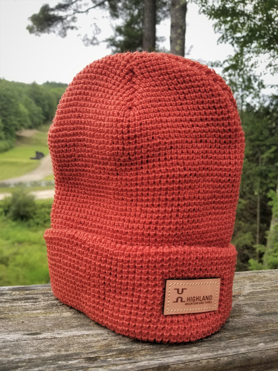 Waffle Beanie - Orange