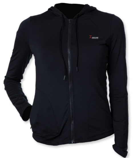 Women's Tech Zip Hoodie - Black