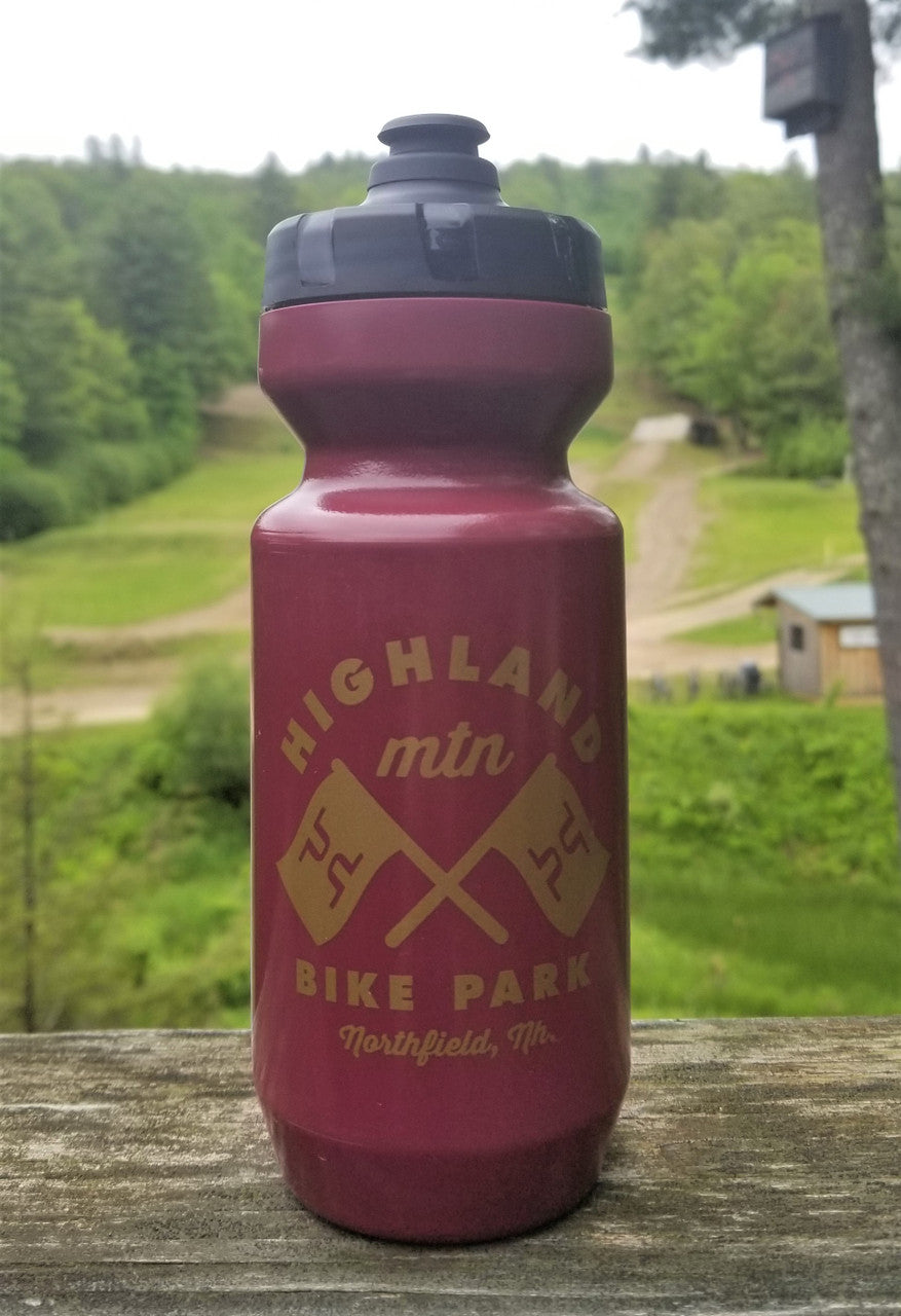 Water Bottle - Maroon Race Flag